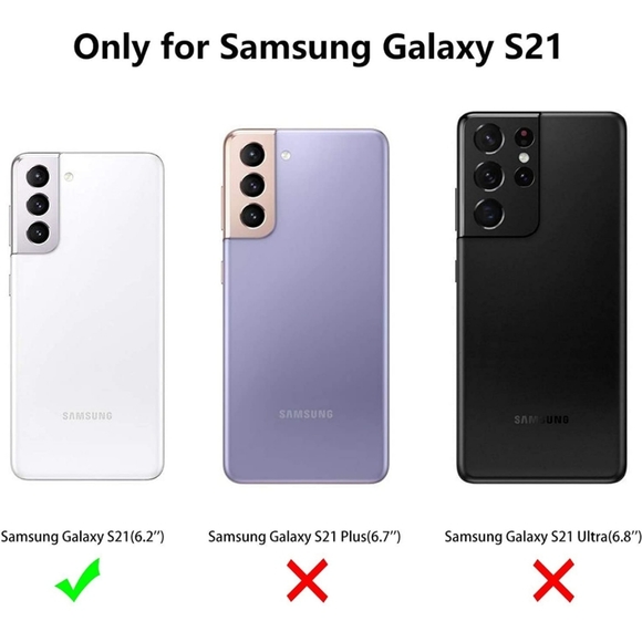 VEGO Compatible for Galaxy S21 Case, - Picture 2 of 11